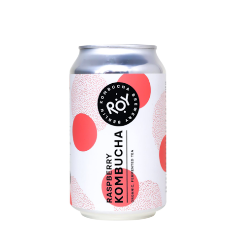 Roy Kombucha Raspberry 330ml - 1 puszka