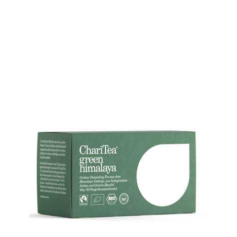 Charitea Green Himalaya - opakowanie 20 torebek