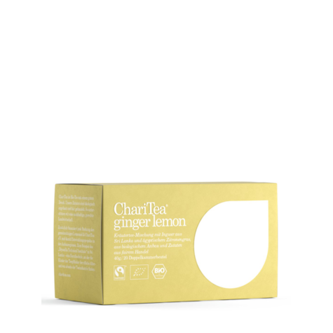 Charitea Ginger Lemon - opakowanie 20 torebek