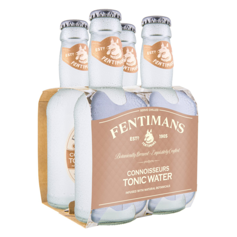 Fentimans Connoisseurs Tonic Water 200ml - opakowanie 6x4 butelki