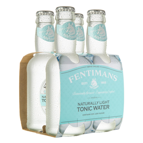 Fentimans Light Tonic Water 200ml - opakowanie 6x4 butelki