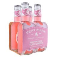 Fentimans Rhubarb Tonic Water 200ml - opakowanie 6x4 butelki