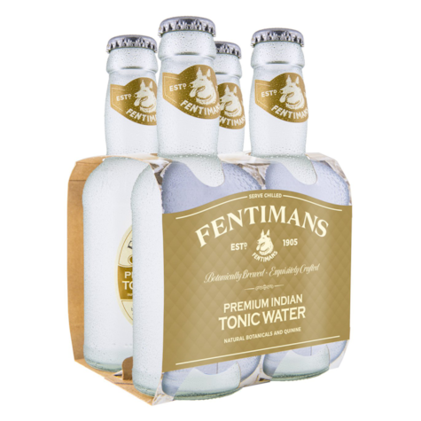 Fentimans Premium Indian Tonic Water 200ml - opakowanie 6x4 butelki
