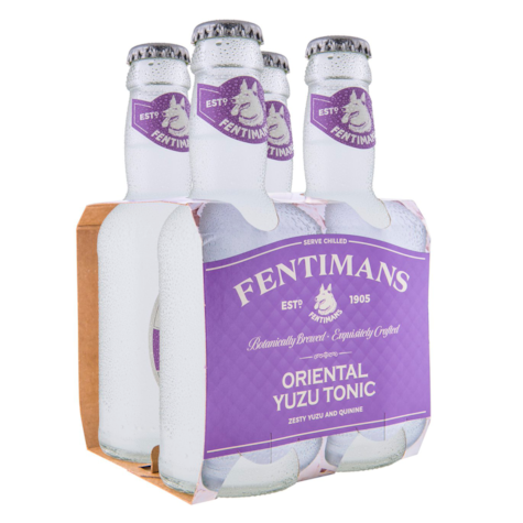 Fentimans Yuzu Tonic Water 200ml - opakowanie 6x4 butelki