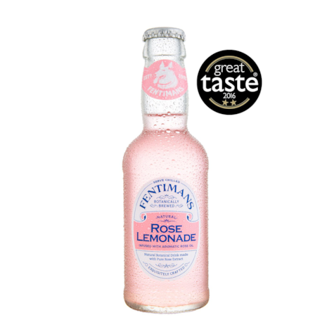 Fentimans Rose Lemonade 200ml - opakowanie 24 butelek