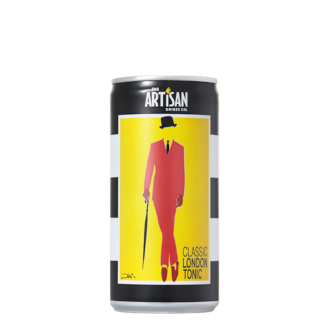 Artisan Drinks Classic London Tonic Water 200ml - opakowanie 24 puszki