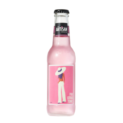Artisan Drinks Pink Citrus Tonic Water 200ml -  opakowanie 24 butelki