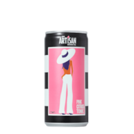 Artisan Drinks Pink Citrus Tonic Water 200ml - opakowanie 24 puszki