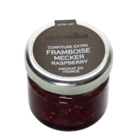 Alain Milliat Malina / Framboise Mecker dżem 28g - opakowanie 60 mini słoików