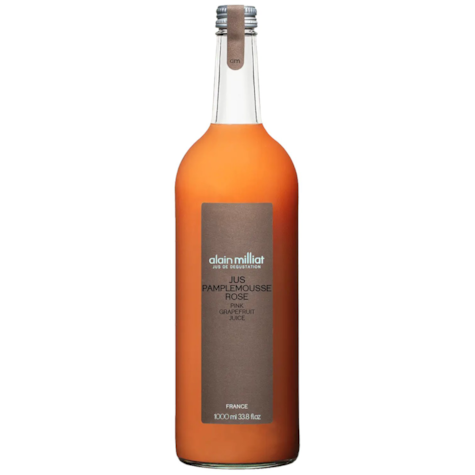 Alain Milliat Różowy Grejpfrut /  Pamplemousse Rose sok 1000ml - 1 butelka