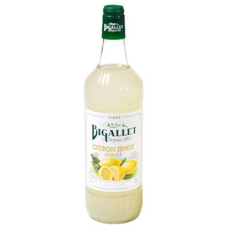 Bigallet syrop Cytryna Jinot/Citron 1000ml - 1 butelka