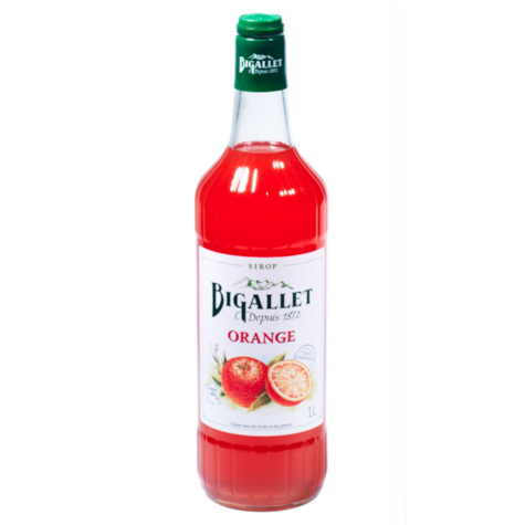 Bigallet syrop Pomarańczowy/Orange 1000ml - 1 butelka