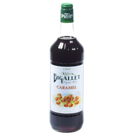Bigallet syrop Karmel/Caramel 1000ml - 1 butelka