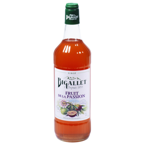 Bigallet syrop Marakuja/Passion 1000ml - 1 butelka