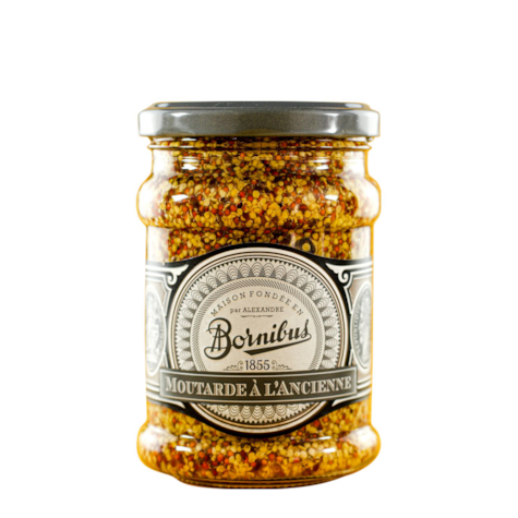 Bornibus Musztarda Pełnoziarnista 245g - 1 słoik