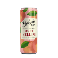 Belvoir 250ml Peach Bellini - opakowanie 12 puszek