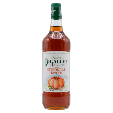 Bigallet syrop Dynia z Przyprawami / Pumpkin Spice 1000ml - 1 butelka