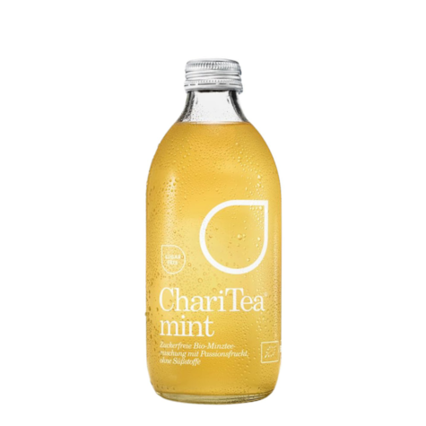 Charitea Mint Sugarfree 330ml - opakowanie 12 butelek