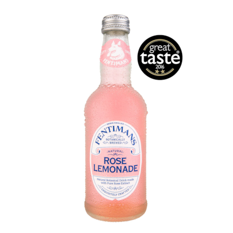 Fentimans Rose Lemonade 275ml - opakowanie 12 butelek