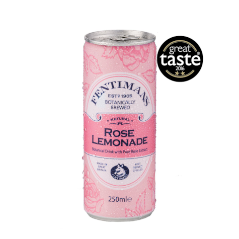 Fentimans Rose Lemonade 250ml - opakowanie 12 puszek