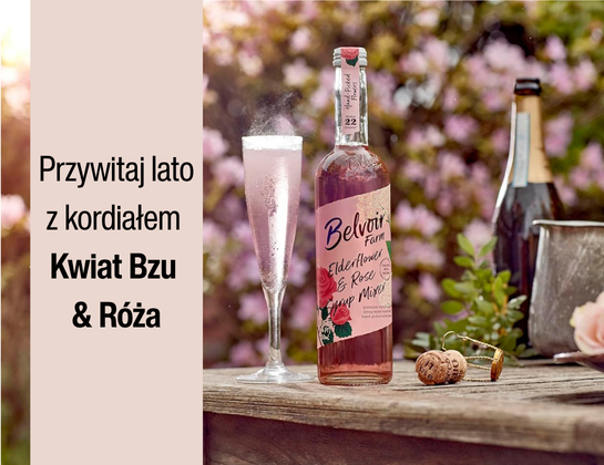 Elderflower & Rose Cordial Belvoir